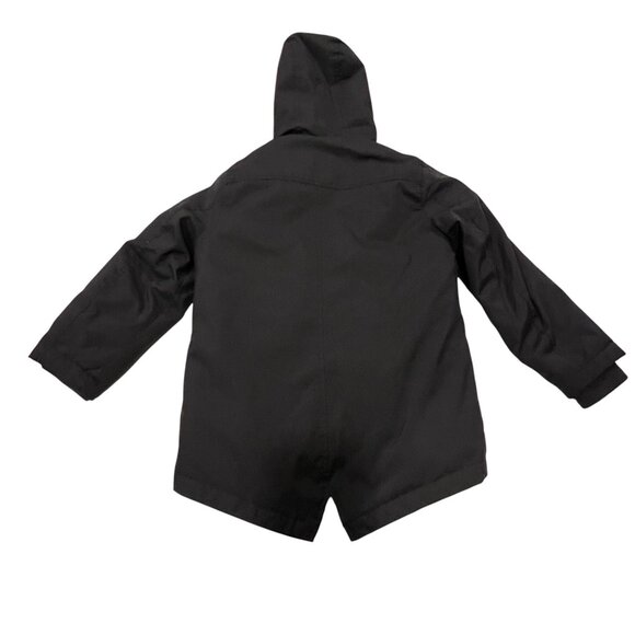 Eddie Bauer Kid's Down Parka, Black, XS 5/6 - Picture 9 of 10